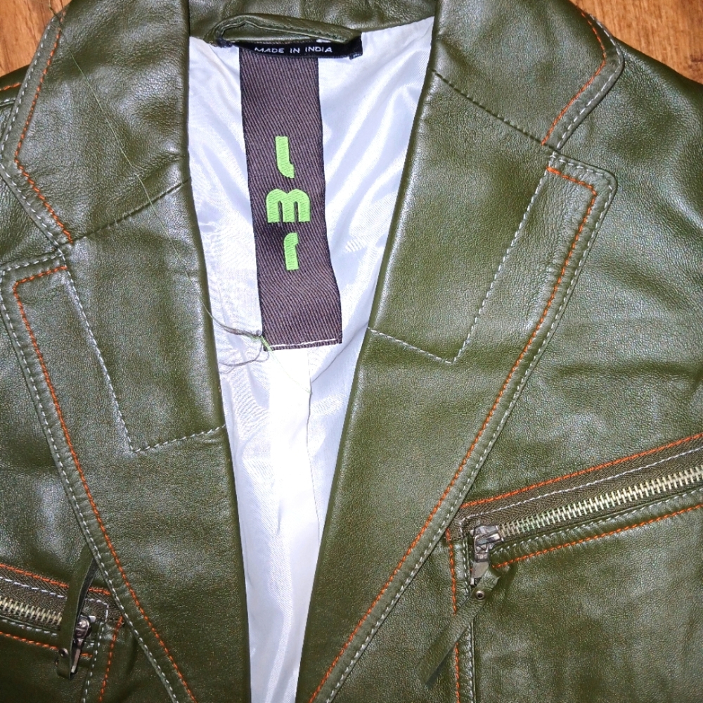 Lmf faux leather jacket